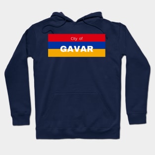 City of Gavar in Armenia Flag Hoodie